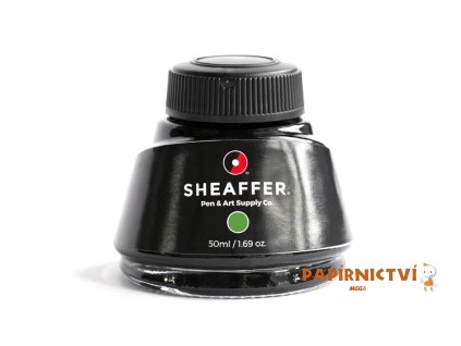 SHEAFFER inkoust v lahvičce zelený, 50 ml