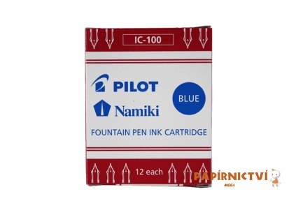 PILOT náplň do pera Capless IC-100, modrá