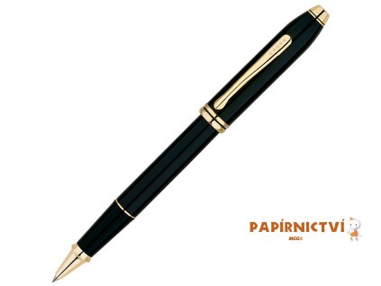 CROSS Townsend, Black lacquer/23k gold, SRL