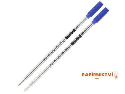 CROSS náhradní náplň KP, modrá, M, duopack