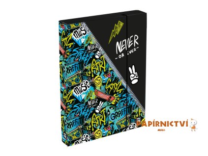 Box na sešity A4 Jumbo FUNNY BOY 6-49626