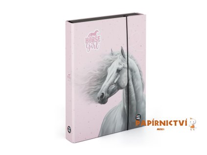 Box na sešity A4 Jumbo kůň romantic 5-71026