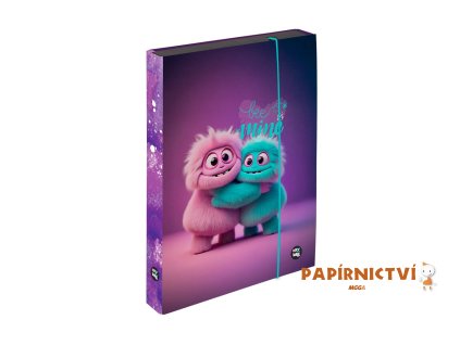Box na sešity A4 Jumbo Monster 6-49726