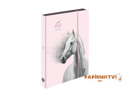 Box na sešity A5 Jumbo kůň romantic 8-72126