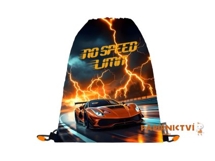 Sáček na cvičky auto 2 8-87826