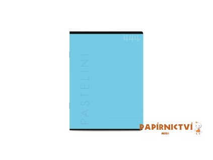 Sešit A4 444 PASTELINI modrá 6-90326