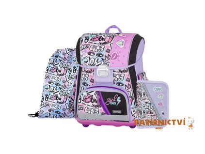 Školní set 3ks PREMIUM  Funny Girl 6-75926