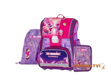 Školní set 3ks PREMIUM  Playworld Girl 0-90326