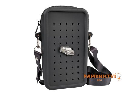 Gifty - Silikonová crossbody taštička černá + 1 pin zdarma