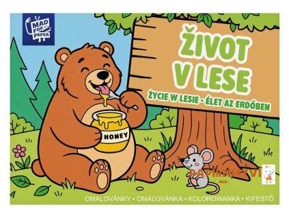 Omalovánky MFP Život v lese