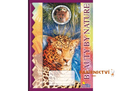 524 NATURE Leopard bordovy