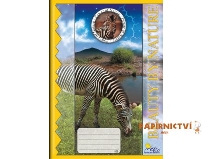 523 NATURE Zebra zlty