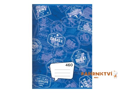 sesit a4 60 listovy cisty 460