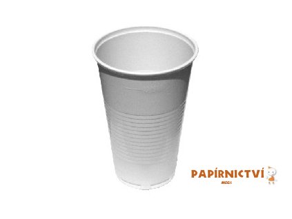 Kelímek 0,5 PP/10ks bílý