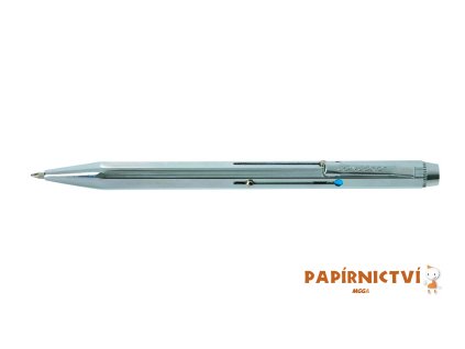 Kuličkové pero CONCORDE Classic stříbrné 4barevné A2200