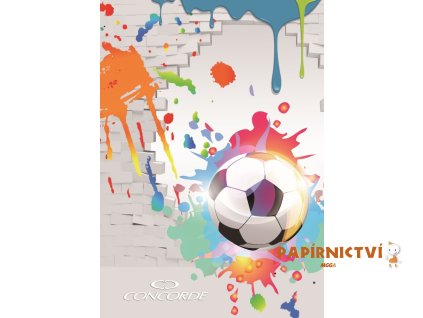 Záznamní kniha CONCORDE A4 linka 8mm, 200 listů A64108