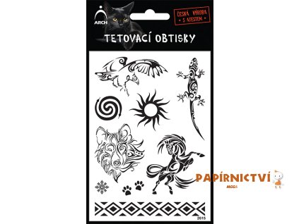 Černé tetovačky -  orel 2615