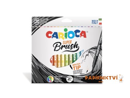 Fixy CARIOCA Brush 20ks