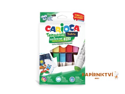 Tuhé tempery CARIOCA na textil