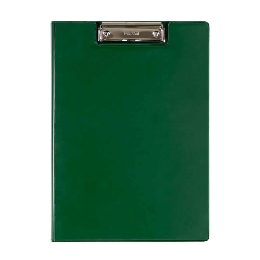Dvojdeska A4 s klipem plastová, zelená 5-545
