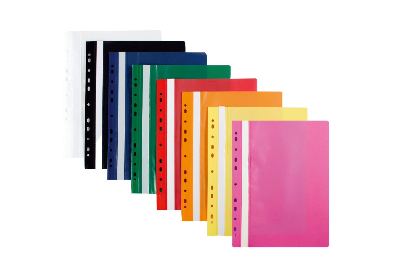 Fotografie Rychlovazač A4 PP eurozávěs oranžová 2-415