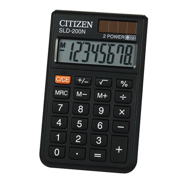 Kapesní kalkulátor Citizen SLD-200N