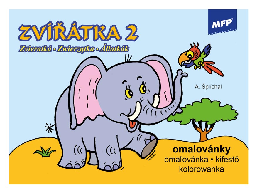 Fotografie MFP 5300326 omalovánky Zvířátka 2