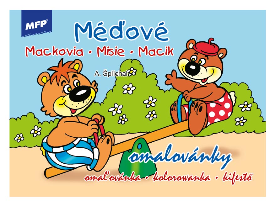 Fotografie MFP 5300198 omalovánky Méďové