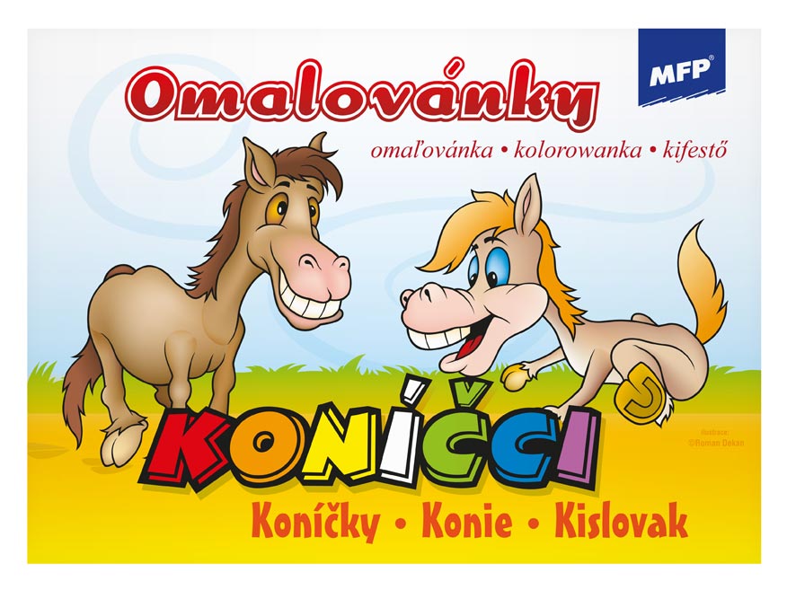 Fotografie MFP 5300328 omalovánky Koníčci