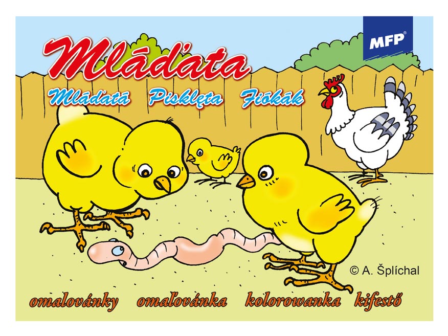 Omalovánky Mláďata 5300012
