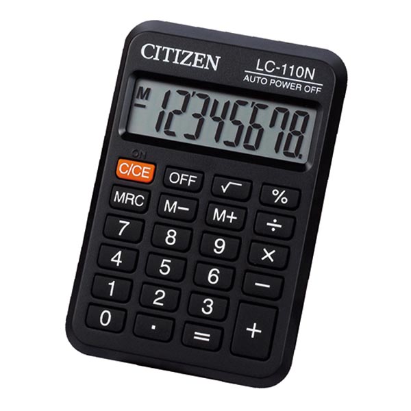 Kapesní kalkulátor Citizen LC-110NR