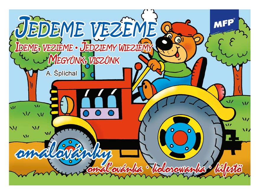 Fotografie omalovánky Jedeme vezeme 5300209