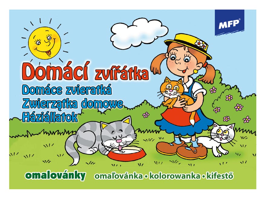 Fotografie MFP 5300210 omalovánky Domácí zvířátka