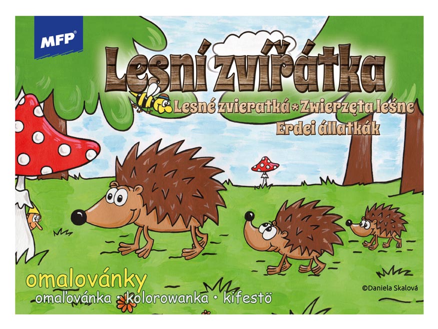 Omalovánky MFP Lesní zvířátka 5300880