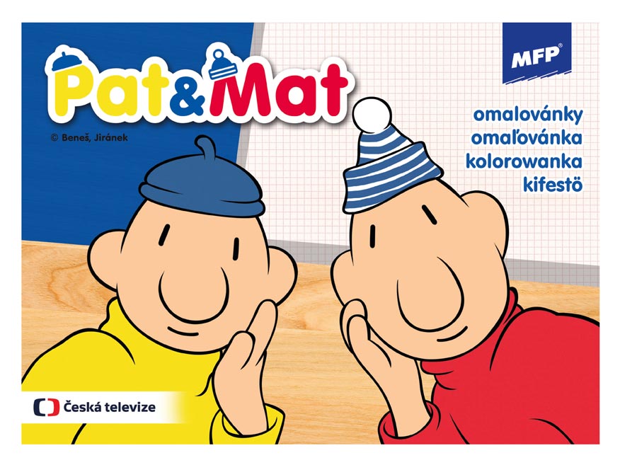Omalovánky MFP Pat a Mat 5300920