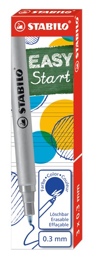 Fotografie Náplň Stabilo 6870 EASYoriginal modrá, 0,3 mm, 3 ks v balení Stabilo