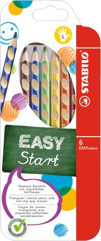 Pastelky STABILO EASY colors L 6ks pouzdro