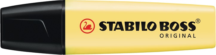 Fotografie Zvýrazňovač Stabilo Boss Original Pastel žlutý Stabilo A49:0063_7014400