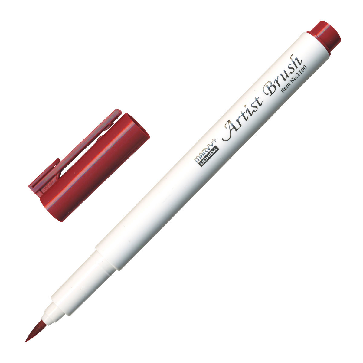 M1100-28 ENGLISH RED ARTIST BRUSH