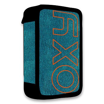 Školní penál třípatrový OXY Blue orange