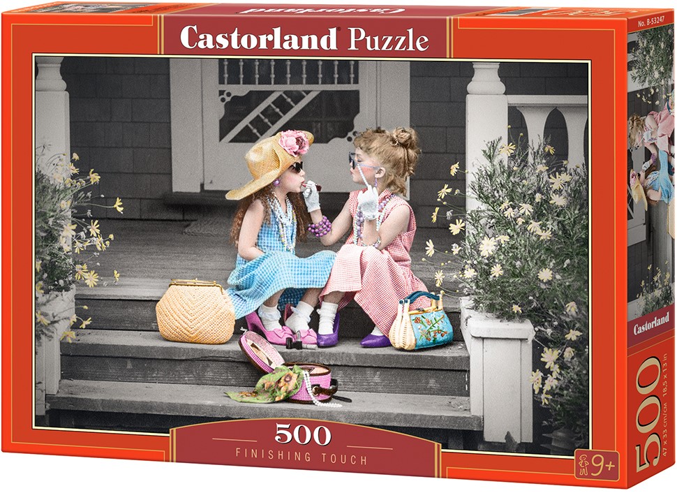 Puzzle Castorland 500 dílků - Holčičky na schodech