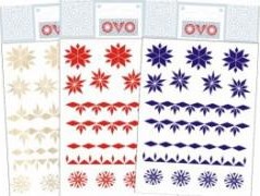 Velikonoční obtisky vodové 12 obrázků OVO Slámové