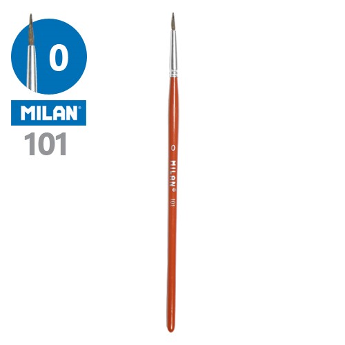 Štětec kulatý Milan 101 č.0