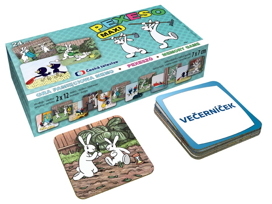 Fotografie MFP 5300862 pexeso LUX ČT (Bob a Bobek + Kosí bratři)