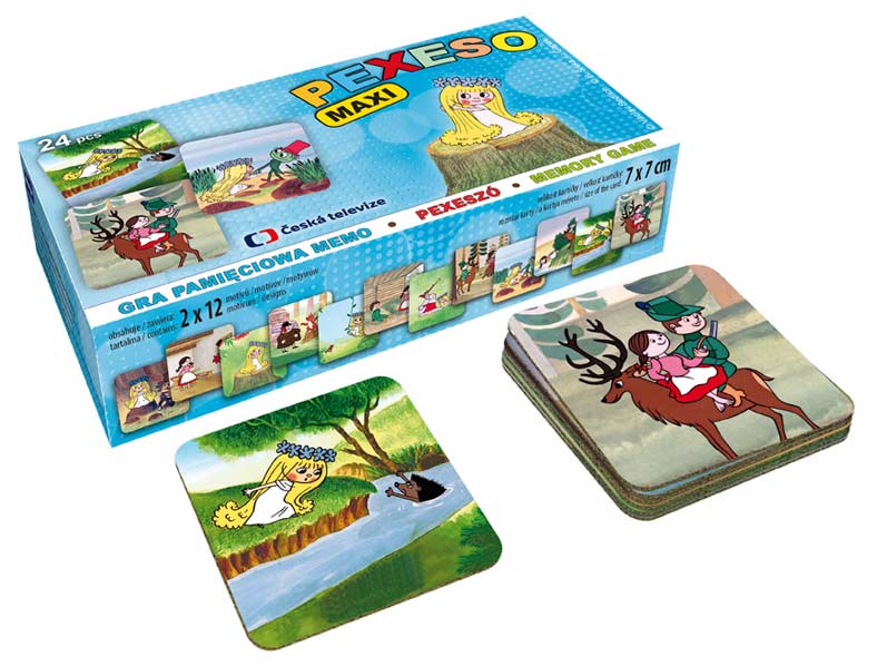 Fotografie MFP 5300864 pexeso LUX ČT (Víla Amálka + Hajný Robátko)