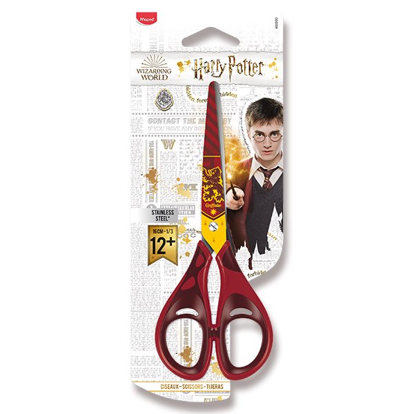 Nůžky MAPED Harry Potter 16cm, Symetr, BL