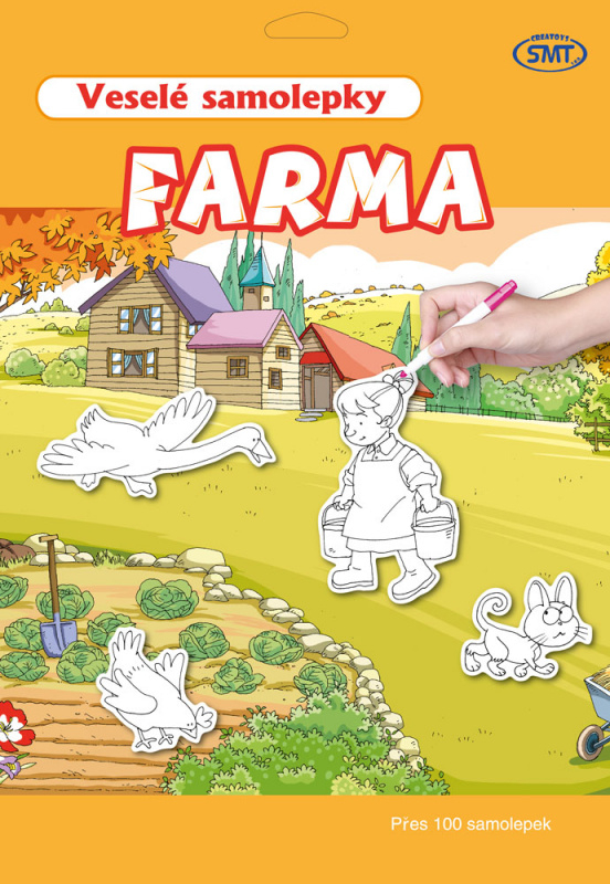 Fotografie Veselé samolepky - farma