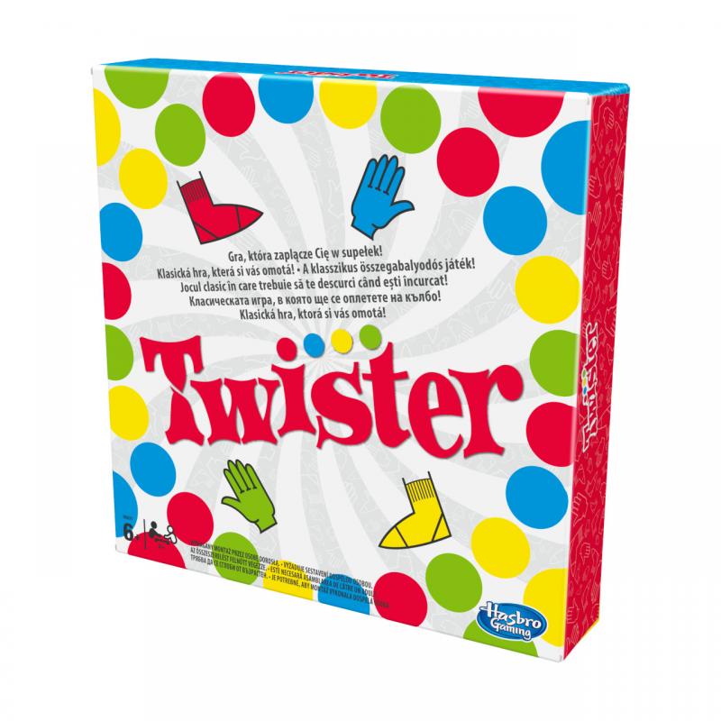 Fotografie HASBRO TWISTER hra CZ, SK *SPOLEČENSKÉ HRY* HASBRO