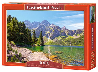 Puzzle Castorland 1000 dílků - Tatry Mořské pleso