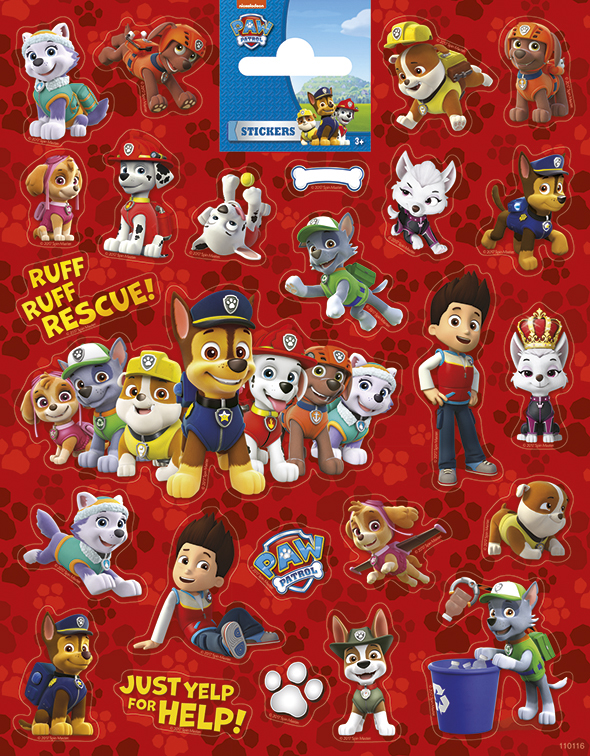 Samolepky typ L - Tlapková patrola 2 L110116